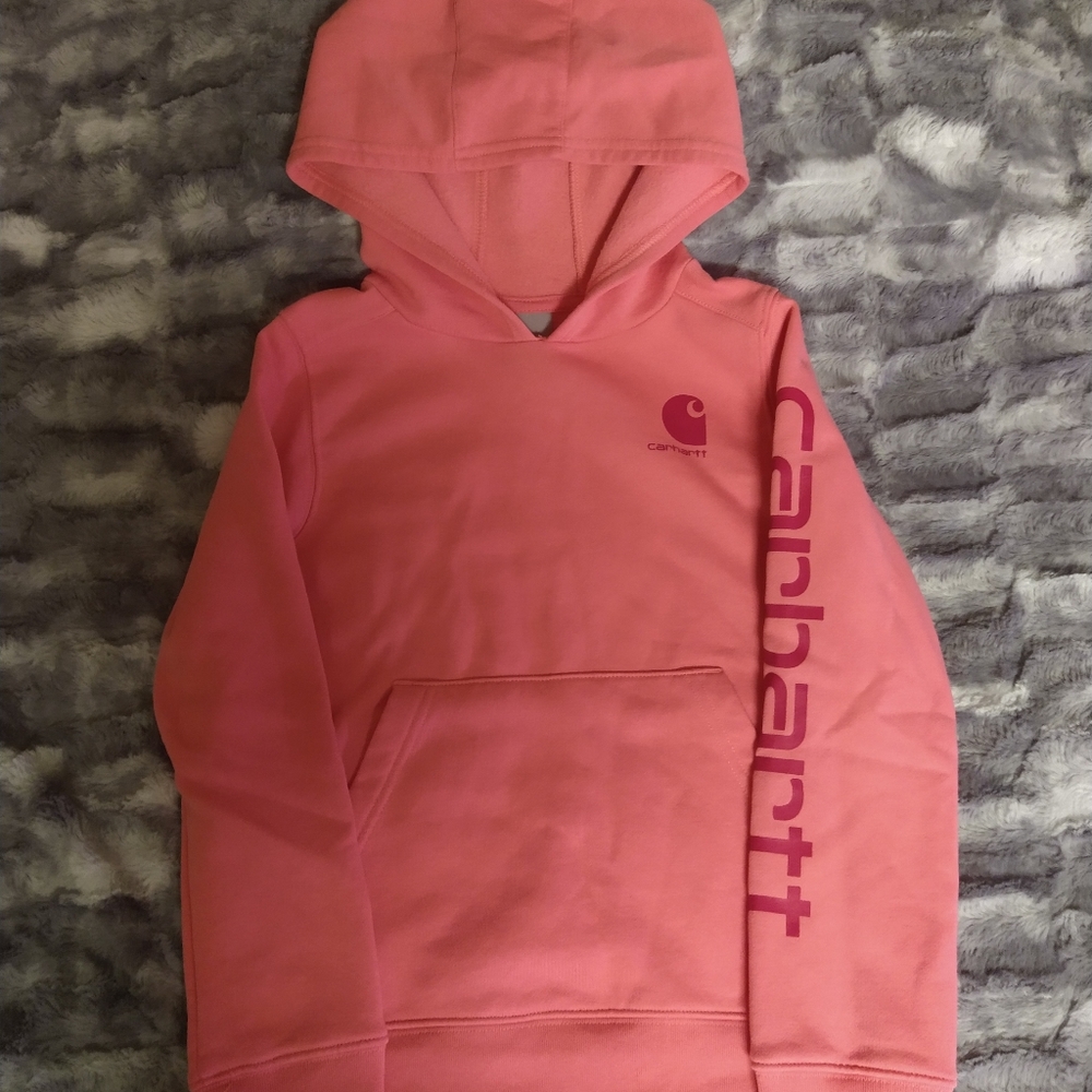 Carhartt hoodie size 10(M) girl's